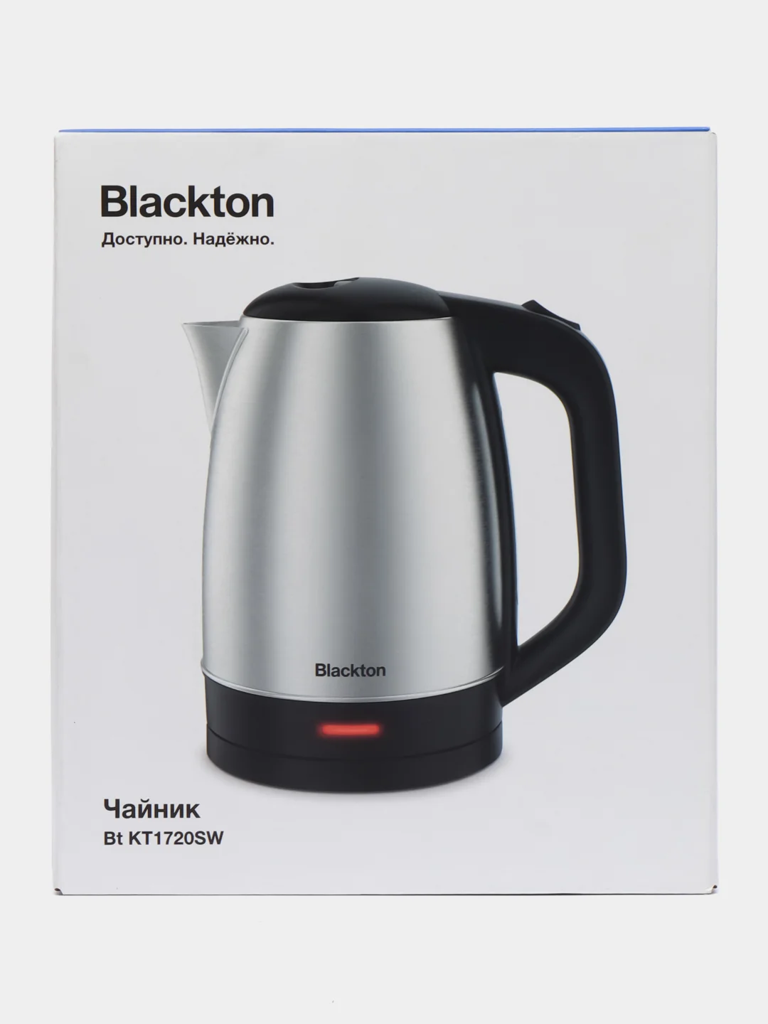 Чайник Blackton Bt KT1720SW (металл) 1,7 л (серебро/черный) 1800 Вт