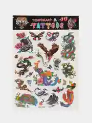 Бирюзовый татуировка переводная, временная тату: тигр, дракон, череп, змея, орел, скорпион