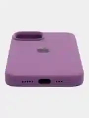 Пурпурный чехол Айфон 14, iPhone 14, силиконовый, Silicone Case