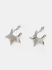Серебряный женские модные клипсы для ушей,легкие, без проколов