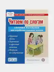 Читаем по слогам. Сборник рассказов для отработки навыков чтения. Крупные буквы