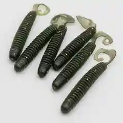 Разноцветный твистер Сатурн G-Tail МВ