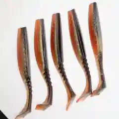 Разноцветный виброхвост Фанки Шэд МВ