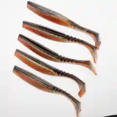 Разноцветный виброхвост Фанки Шэд МВ