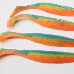Разноцветный виброхвост Фанки Шэд МВ