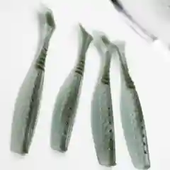 Разноцветный виброхвост Фанки Шэд МВ