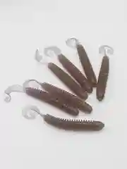 Разноцветный твистер Сатурн G-Tail МВ