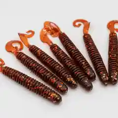 Разноцветный твистер Сатурн G-Tail МВ