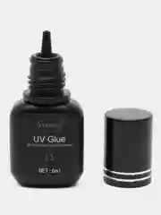 Белый led UV клей для  наращивания ресниц, прозрачный  0,5 и 1 секунда