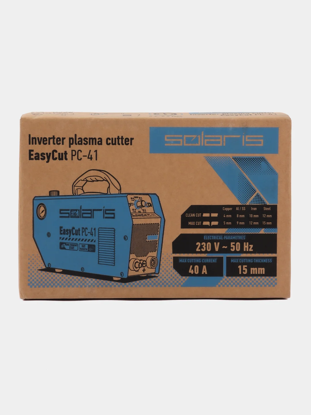 Плазморез инверторный SOLARIS EasyCut PC-41, 230 В