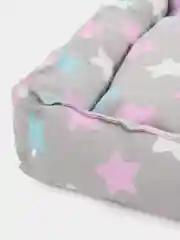 Розовый лежак для кошек и собак, большая с подушкой, непромокаемая