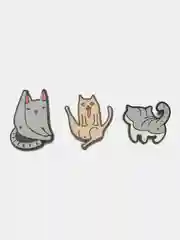 Значок "Котик". Набор из тех штук