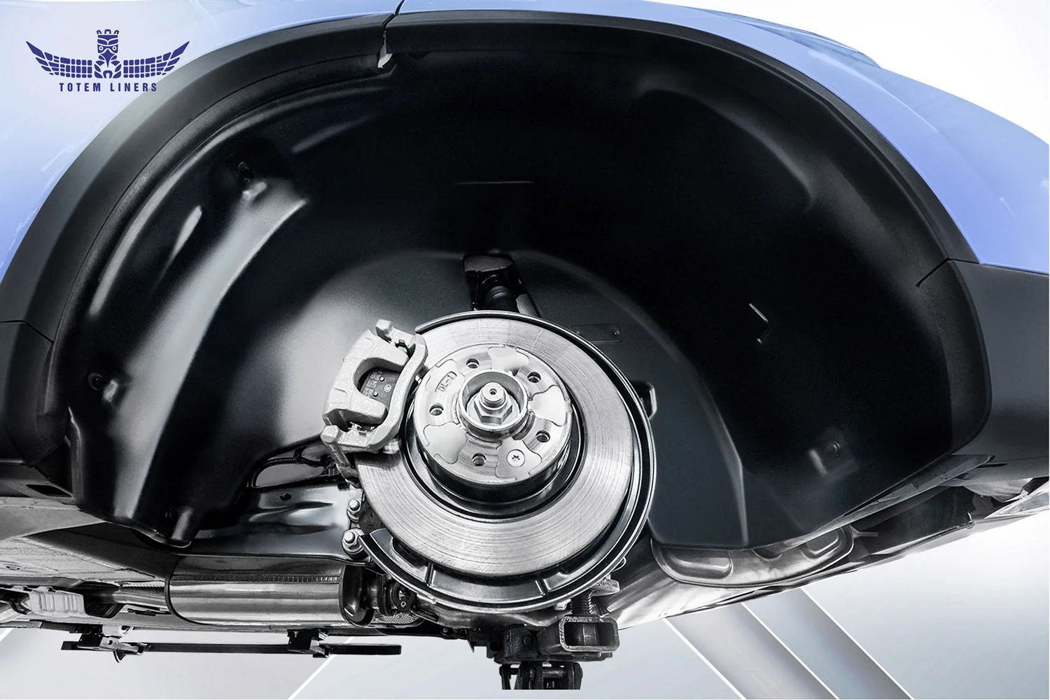 Черный подкрылок TOYOTA LC150, 2009-2013, 2013-2015, 2015, внедорожник / Тойота Ленд крузер прадо