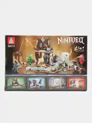 Зеленый конструктор "Ниндзя" / Ninja драконы, машины, роботы 94-103 деталей, лего совместимый