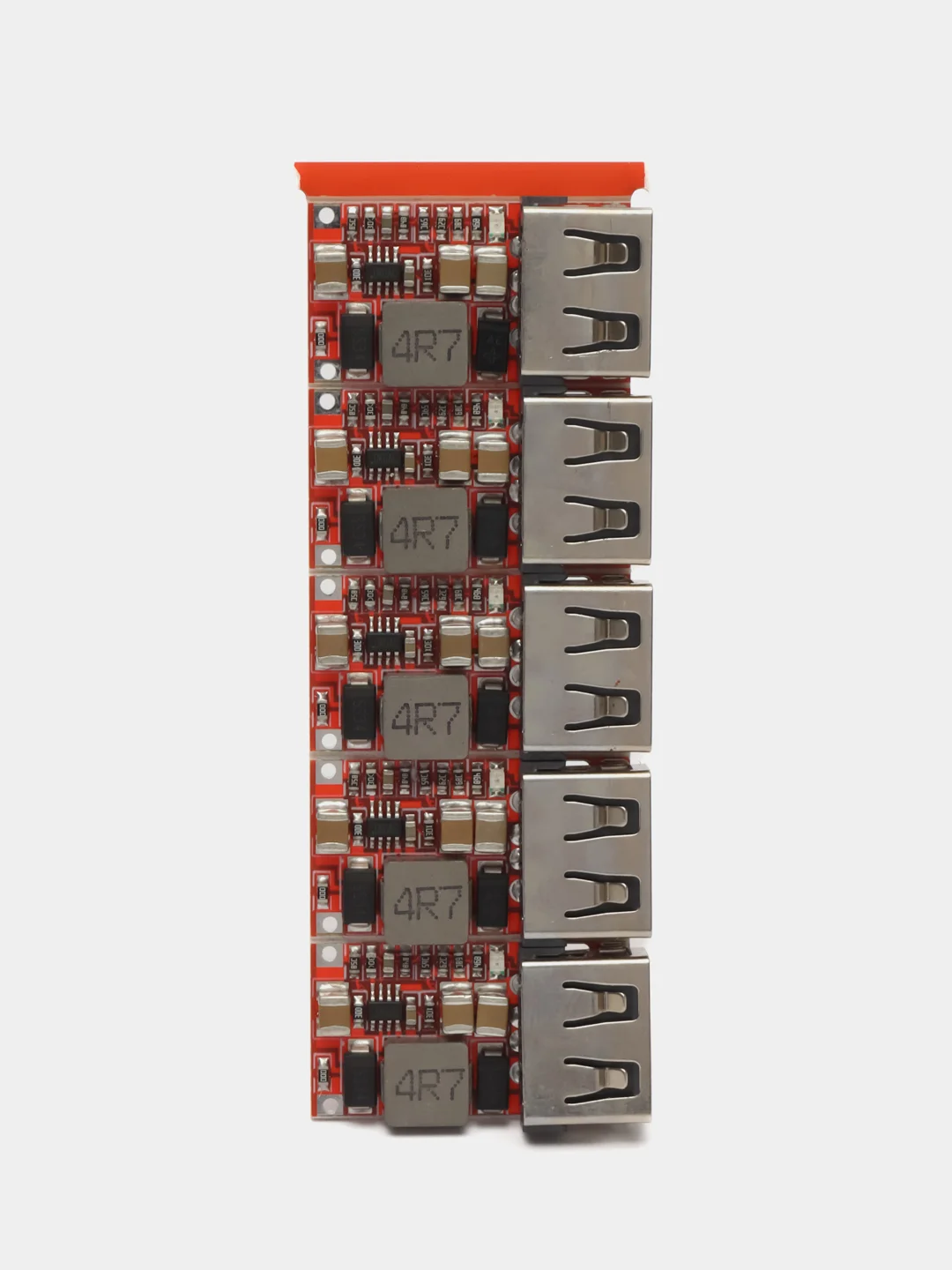 2 / 5 штук Понижающий DC-DC модуль 3А USB 1 выход, вход 6-24V