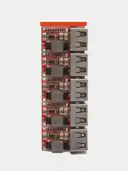 2 / 5 штук Понижающий DC-DC модуль 3А USB 1 выход, вход 6-24V
