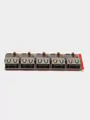 2 / 5 штук Понижающий DC-DC модуль 3А USB 1 выход, вход 6-24V