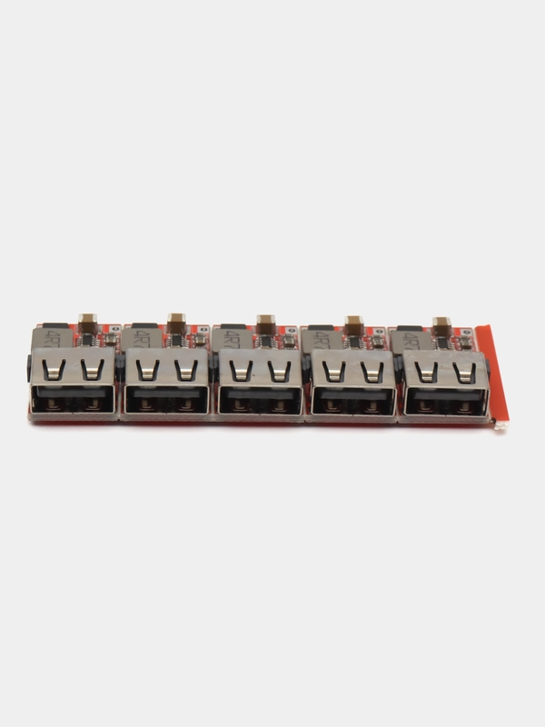 2 / 5 штук Понижающий DC-DC модуль 3А USB 1 выход, вход 6-24V
