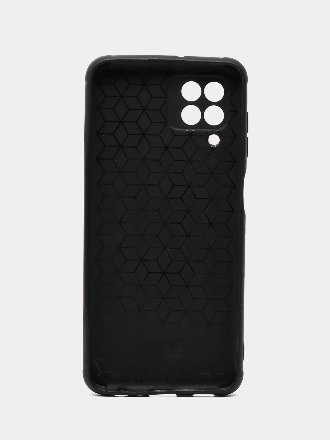 Черный чехол с имитацией кожи для Samsung M32-4G