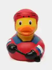 Игрушка для купания сувенир Funny Ducks "Хоккеист уточка", 2054