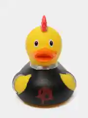 Игрушка для купания сувенир Funny Ducks "Панк уточка", 1878