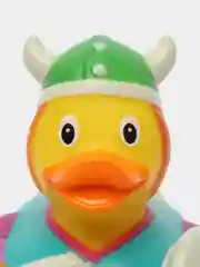 Игрушка для купания сувенир Funny Ducks "Викинг уточка", 1982