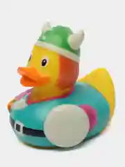 Игрушка для купания сувенир Funny Ducks "Викинг уточка", 1982