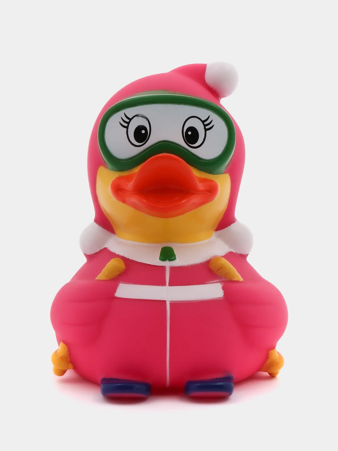 Игрушка для купания сувенир Funny Ducks " Лыжница розовая уточка", 1635