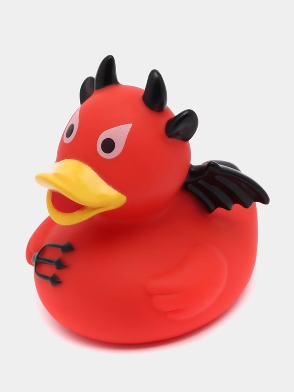 Игрушка для купания сувенир Funny Ducks "Дьявол уточка", 1829