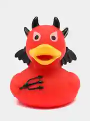 Игрушка для купания сувенир Funny Ducks "Дьявол уточка", 1829