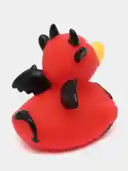 Игрушка для купания сувенир Funny Ducks "Дьявол уточка", 1829
