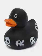 Игрушка для купания сувенир Funny Ducks "Уточка с черепами", 1919