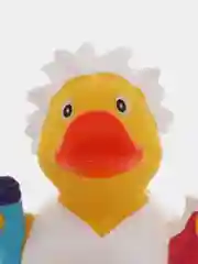 Игрушка для купания сувенир Funny Ducks "Энштейн уточка", 1987