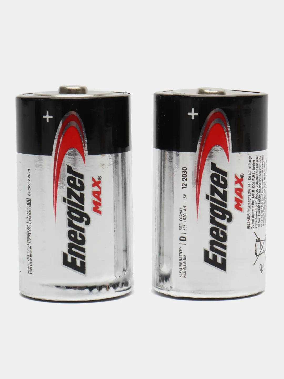 Батарейки Energizer тип D-LR20 на газовую колонку