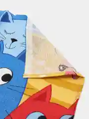 Индиго полотенце вафельное банное , пляжное , полотенце для фитнеса, спорта  150 Х 75(+/-5)см)
