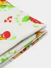Желтый пелёнка детская, фланелевая, хлопок, 75 х 120 см