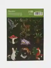 Зелёный хаки наклейки для ежедневника, блокнота, подарка, 20 видов