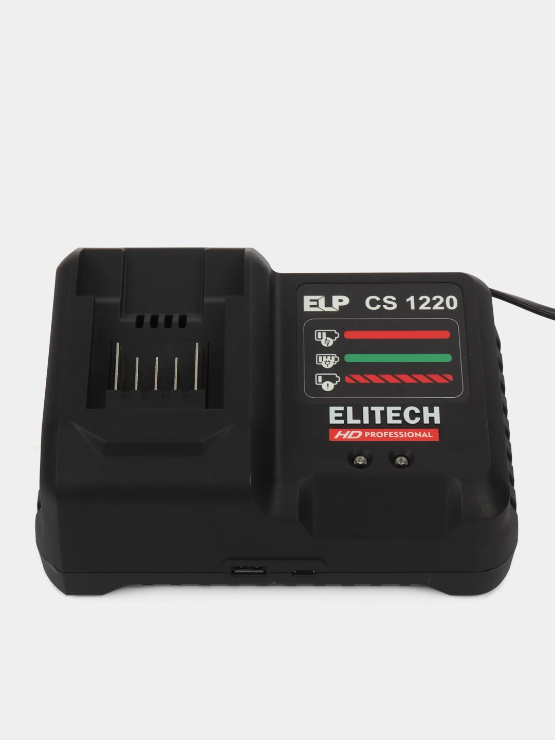Дрель аккумуляторная ELITECH HD CD 20ISL2 ((уд),бщет,20В,2х4.0Ач,ELP,БЗП-13мм,60Нм,1.13кг)