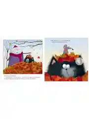 Котенок Шмяк и большая тыква. Книжка с наклейками
