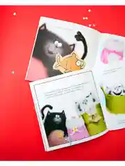 Котенок Шмяк. Лучший подарок для мамы и папы. Книжка с наклейками