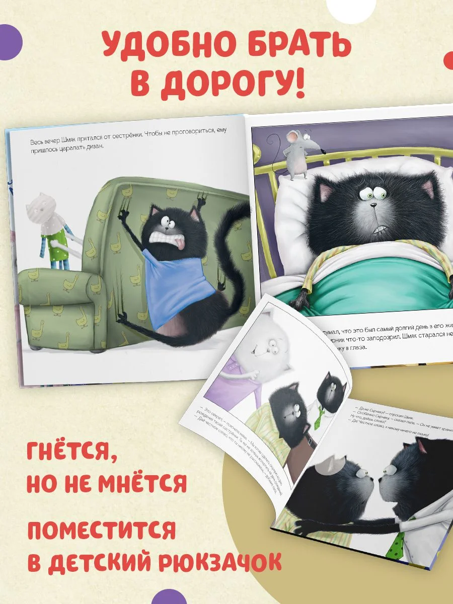 Шмяк и большой секрет. Книжка с наклейками