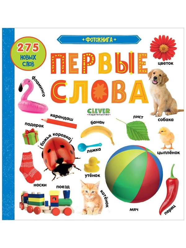 Первые знания. Фотокниги. Фотокнига Первые слова