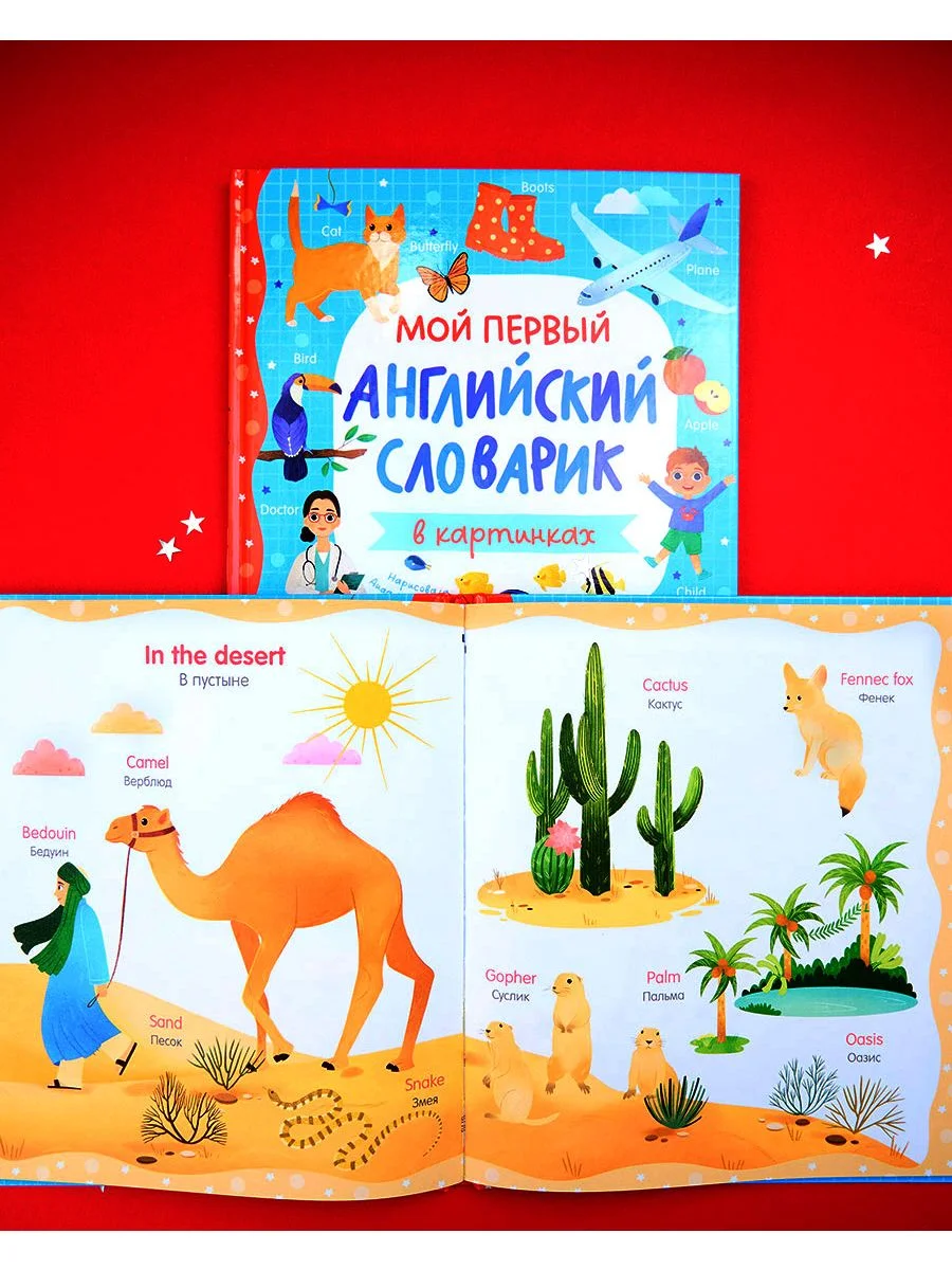 Мой первый английский словарик в картинках