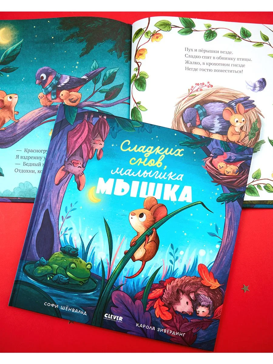 Книжки-картинки. Сладких снов, малышка мышка!