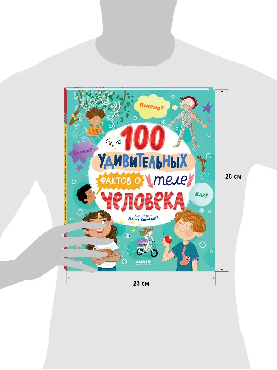 Энциклопедии. 100 удивительных фактов о теле человека
