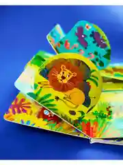 Книжка с окошками. Веселый зоопарк