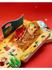 Книжка с окошками. Дино