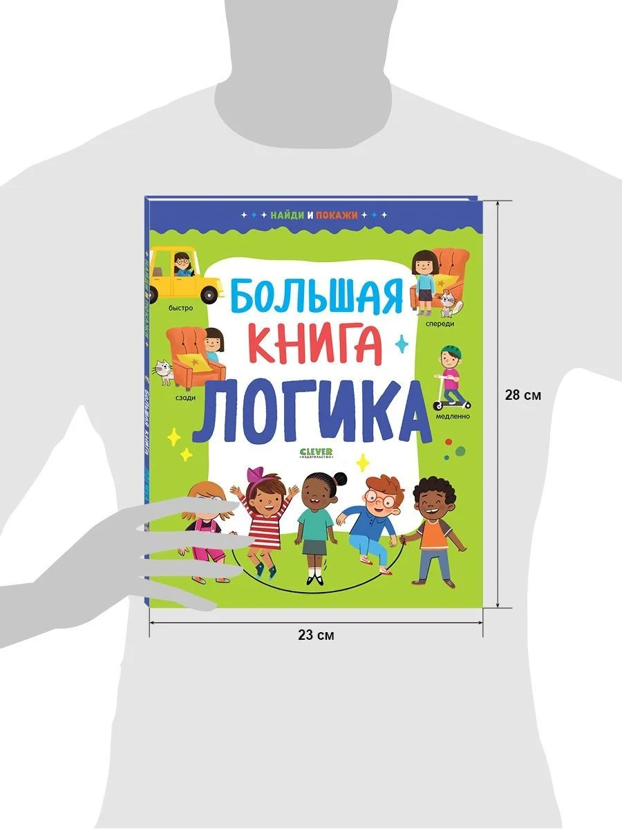 Найди и покажи. Большая книга. Логика