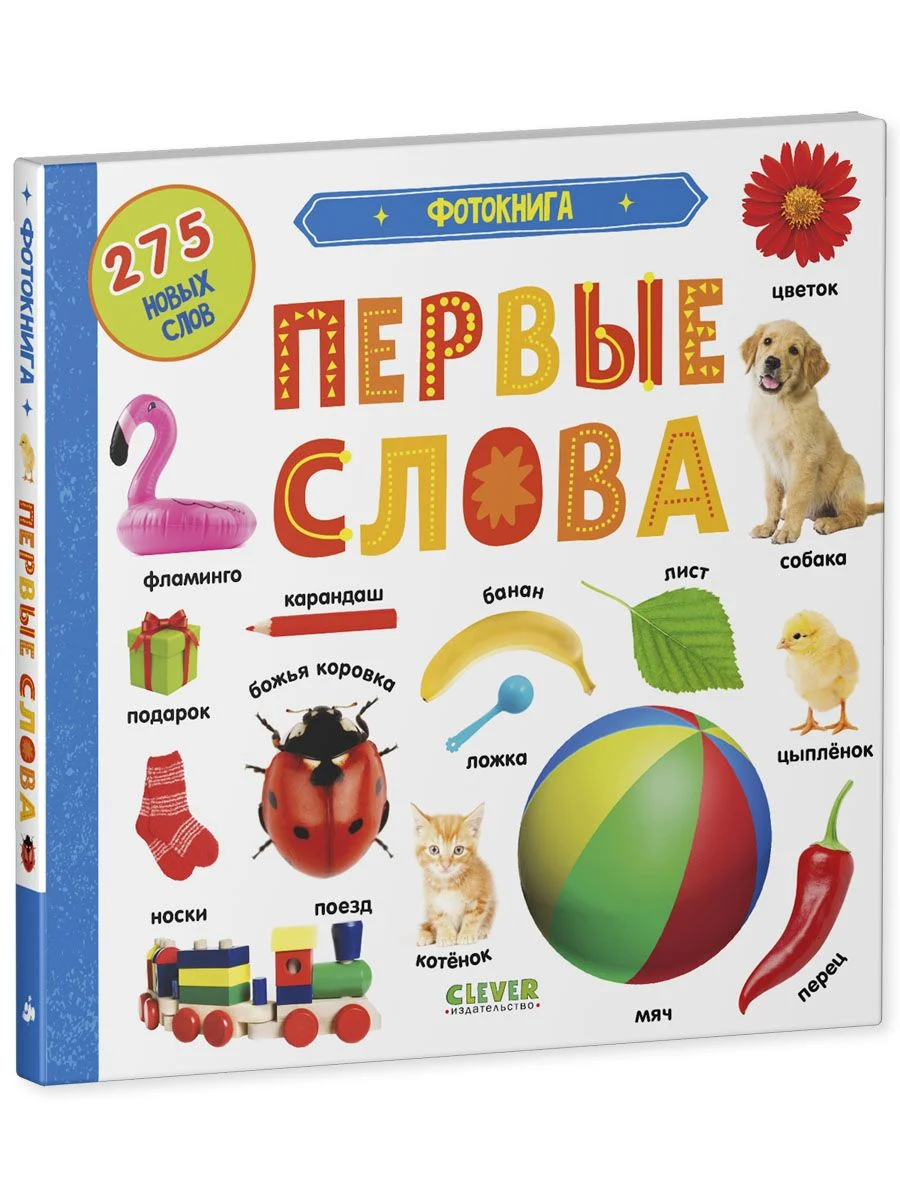 Первые знания. Фотокниги. Фотокнига. Первые слова
