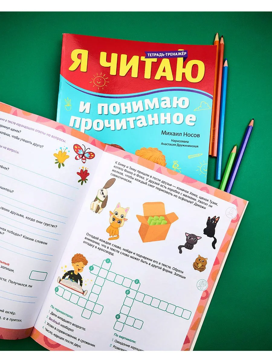 Школьное чтение. Я читаю и понимаю прочитанное. 1 ступень. Тренажёр по чтению